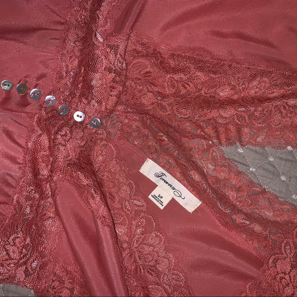 Forever 21 lace kimono blouse - Picture 6 of 6